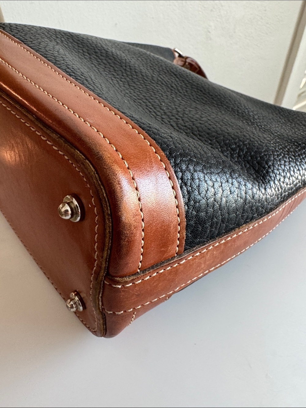 Dooney & Bourke All Weather Leather Hobo Shoulder Bag R151Q - Picture 9 of 11